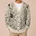 Black Botanical Meadow Florals for Relaxed Autumn Layering and Everyday Women’s Style All-over Print Knitted Cardigan - 6