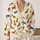 Colorful Dachshund Dogs for Cozy Autumn Walks and Everyday Layering, Women's Gift All-over Print Knitted Cardigan - 2