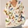 Colorful Dachshund Dogs for Cozy Autumn Walks and Everyday Layering, Women's Gift All-over Print Knitted Cardigan - 4