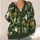 Halloween Pumpkin Ghost Skull Candy Corn Motifs for Autumn Layering and Festive Fans All-over Print Knitted Cardigan - 4