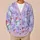 Cute Snowmen And Snowflakes For Cozy Winter Days In Soft Lavender Holiday Style Aesthetic All-over Print Knitted Cardigan - 6