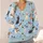 Whimsical Spectacled Dogs for Relaxed Weekend Outfits, Playful Pet Lover Everyday Style All-over Print Knitted Cardigan - 4