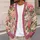 Pink And Peach Floral Blooms For Romantic Everyday Layering And Garden Gatherings All-over Print Knitted Cardigan - 5