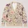 Purple Butterfly And Wildflower Motifs For Romantic Everyday Layering In Spring, Women All-over Print Knitted Cardigan - 1
