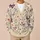 Purple Butterfly And Wildflower Motifs For Romantic Everyday Layering In Spring, Women All-over Print Knitted Cardigan - 6