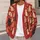 Whimsical Cat Silhouettes for Cozy Everyday Layering and Feline-Lover Gift Giving All-over Print Knitted Cardigan - 5