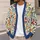 Colorful Food And Drink Doodle Motifs For Casual Everyday Layering And Brunch Style All-over Print Knitted Cardigan - 5