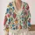 Sacred Heart Folk Motifs With Winged Hearts For Casual Layering And Weekend Style All-over Print Knitted Cardigan - 2