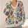 Sacred Heart Folk Motifs With Winged Hearts For Casual Layering And Weekend Style All-over Print Knitted Cardigan - 4
