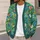 Emerald Butterfly Garden for Spring Layering and Casual Weekend Style for Women All-over Print Knitted Cardigan - 5