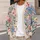 Pastel Blue Pink Floral Blooms for Easy Everyday Layering and Weekend Wear for Her All-over Print Knitted Cardigan - 5