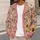 Pastel Garden Blooms For Relaxed Weekend Layering And Feminine Everyday Wardrobes All-over Print Knitted Cardigan - 5