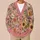 Pastel Garden Blooms For Relaxed Weekend Layering And Feminine Everyday Wardrobes All-over Print Knitted Cardigan - 6