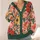 Vintage Wildflower Blooms For Relaxed Everyday Layering And Casual Spring Outfits All-over Print Knitted Cardigan - 4