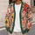Vintage Wildflower Blooms For Relaxed Everyday Layering And Casual Spring Outfits All-over Print Knitted Cardigan - 5
