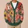 Vintage Wildflower Blooms For Relaxed Everyday Layering And Casual Spring Outfits All-over Print Knitted Cardigan - 6