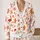 Gingerbread Snowflake Holiday Motifs for Festive Winter Gatherings and Cozy Daily Wear All-over Print Knitted Cardigan - 2