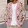 Pastoral Horse And Wildflower Motifs For Bohemian Weekend Layers And Country Getaways All-over Print Knitted Cardigan - 5