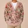 Whimsical Halloween Pumpkins, Ghosts and Florals for Cozy Autumn Layering Women's Style All-over Print Knitted Cardigan - 6