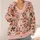 Whimsical Halloween Pumpkins, Ghosts and Florals for Cozy Autumn Layering Women's Style All-over Print Knitted Cardigan - 4