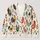 Playful Rooster Farmyard Motif for Casual Art Exhibitions and Everyday Women’s Style All-over Print Knitted Cardigan - 1