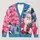 Santa Claus Christmas Trees for Festive Winter Gatherings and Women’s Holiday Style All-over Print Knitted Cardigan - 1