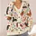 Dachshund Hearts and Florals for Cozy Everyday Layering, Thoughtful Pet Lover Gift All-over Print Knitted Cardigan - 4