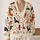 Dachshund Hearts and Florals for Cozy Everyday Layering, Thoughtful Pet Lover Gift All-over Print Knitted Cardigan - 2