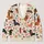 Dachshund Hearts and Florals for Cozy Everyday Layering, Thoughtful Pet Lover Gift All-over Print Knitted Cardigan - 1