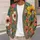 Colorful Retro Floral Boho Layers for Weekend Outings and Everyday Women's Style All-over Print Knitted Cardigan - 5