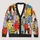 Colorful Cartoon Cat Party for Casual Everyday Layering and Pet Lover Gifts for Women All-over Print Knitted Cardigan - 1