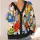 Colorful Cartoon Cat Party for Casual Everyday Layering and Pet Lover Gifts for Women All-over Print Knitted Cardigan - 4