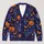 Halloween Pumpkins and Bats for Festive Autumn Evenings Women's Seasonal Style Look All-over Print Knitted Cardigan - 1