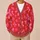Pink Bow Motif for Valentine’s Day Parties and Romantic Everyday Layering Style for Women All-over Print Knitted Cardigan - 6