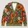 Bold Poppy Meadow Blooms for Autumn Layering, Office Days, and Everyday Women’s Style All-over Print Knitted Cardigan - 1