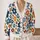 Colorful Retro Daisy Blooms for Cozy Autumn Layering and Everyday Country Style Wear All-over Print Knitted Cardigan - 2