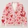 Red and Pink Heart Motifs for Valentine Dates and Sweet Everyday Fashion for Women All-over Print Knitted Cardigan - 1