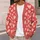 Pink Heart Motif for Romantic Layering, Valentine Celebrations, and Women’s Casual Style All-over Print Knitted Cardigan - 5