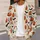 Jack-O'-Lantern Bats and Spiderwebs for Cozy Halloween Layering, Autumn Gift Idea All-over Print Knitted Cardigan - 5