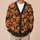 Pumpkin Jack O Lanterns for Cozy Autumn Outfits and Halloween Gatherings for Women All-over Print Knitted Cardigan - 6