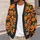 Pumpkin Jack O Lanterns for Cozy Autumn Outfits and Halloween Gatherings for Women All-over Print Knitted Cardigan - 5