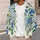 Blue Wildflower Garden for Relaxed Autumn Layering and Everyday Style, Gift for Mom All-over Print Knitted Cardigan - 5