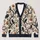 Ravens and Jack-O'-Lantern Branches for Moody Autumn Halloween Layering for Women All-over Print Knitted Cardigan - 1