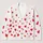 Red Heart Motif Valentine Layering Style for Casual Commuting and Date Nights for Women All-over Print Knitted Cardigan - 1