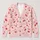Cherry Bow Hearts for Romantic Everyday Layering and Valentine's Day Style for Women All-over Print Knitted Cardigan - 1