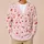 Cherry Bow Hearts for Romantic Everyday Layering and Valentine's Day Style for Women All-over Print Knitted Cardigan - 6