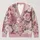 Blush Pink Peony Garden for Romantic Everyday Layering and Feminine Autumn Style for Women All-over Print Knitted Cardigan - 1