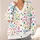 Colorful Dog Paw Bone Motifs for Playful Pet Lovers and Cozy Autumn Weekend Layering All-over Print Knitted Cardigan - 4