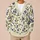 Blueberry Branch Motif for Autumn Office and Weekend Layering, Women’s Everyday Style All-over Print Knitted Cardigan - 6