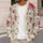 Red Rose Botanical Blooms for Romantic Everyday Layering, Women's Spring and Fall Occasions All-over Print Knitted Cardigan - 5